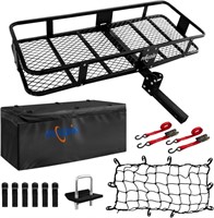 Folding Hitch Mount Cargo Carrier