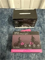 2 New LED Bike Wheel Lights