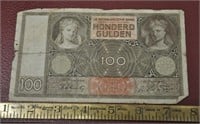 1942 Netherlands - 100 Gulden