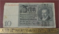1948 - 10 Deutsche Mark, Germany