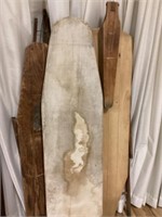 Wooden ironing boards