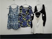 Four extra large ladies tank tops