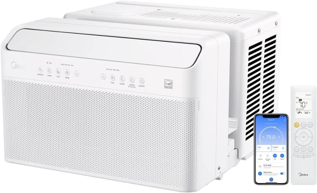 8,000 BTU U-Shaped Window Air Conditioner