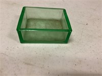 Glass holder dish- possible uranium