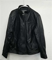 Size large leather Boston Harbor jacket
