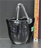 Art glass purse, see pics