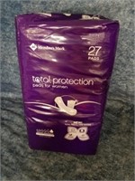 New pack of Total Protection pads for women