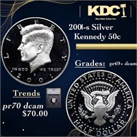 Proof 2004-s Silver Kennedy Half Dollar 50c Graded