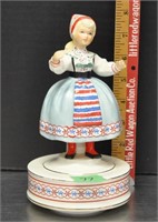 Sweden Polka musical figurine
