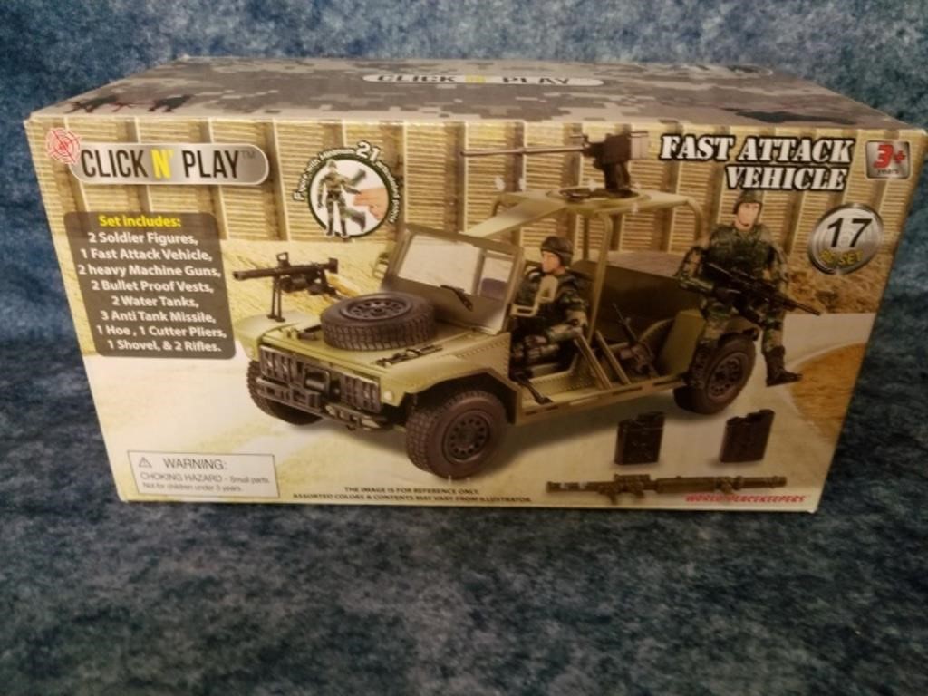 New fast attack vehicle click and play