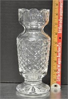 Vintage pressed glass vase