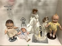 Vintage to antique dolls and more