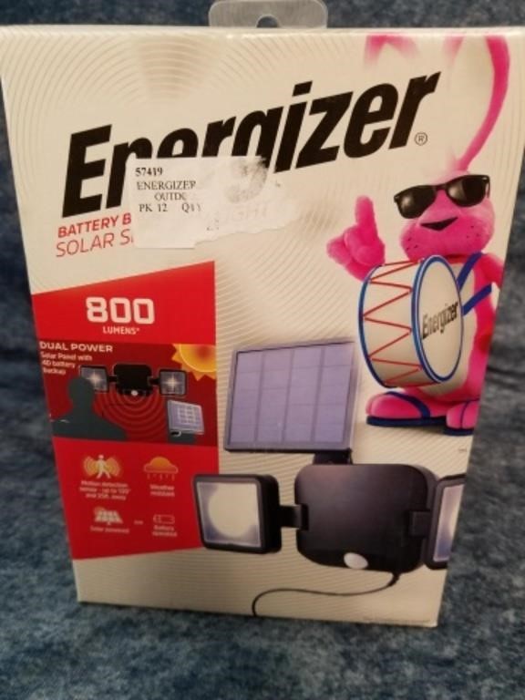 New Energizer LED security light outdoor solar
