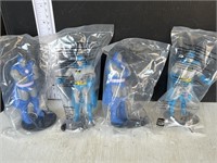4 vintage Batman & Darkside Burger King toys