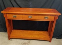 Sofa table with one drawer 30X 40 47.5x 15.5 in