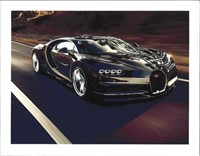 Exotic Car Fine Art Giclee (11 x 14")  Bugati Chi