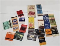 18 Match Book Covers