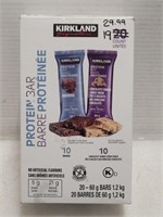 $30 Kirkland protein bars 19 count