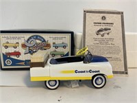 1948 Die Cast Pedal Car "Coast to Coast" 1st