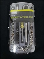 50 piece socket and tool set