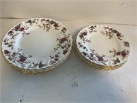 Minton Bone China (9) PCs 4-8in & 5-6in