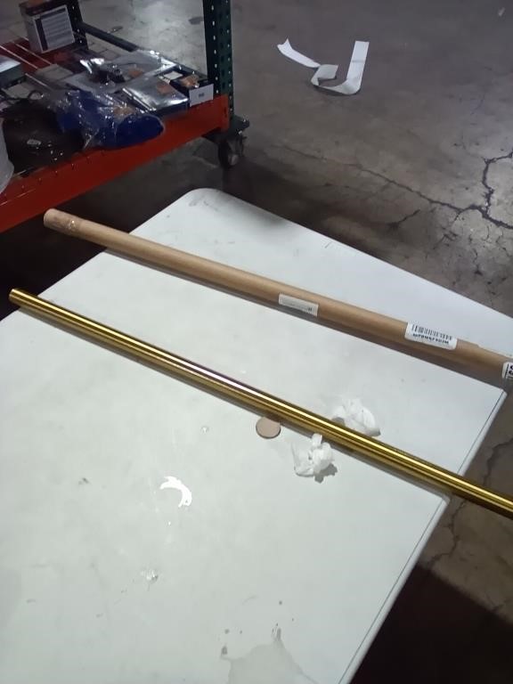 Ceiling Rod Extension For Ceiling Fan  Brass 3 Ft