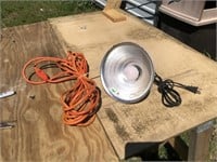 Power Cord & Clamp-On Light