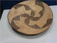 Native American Handwoven 12" Basket