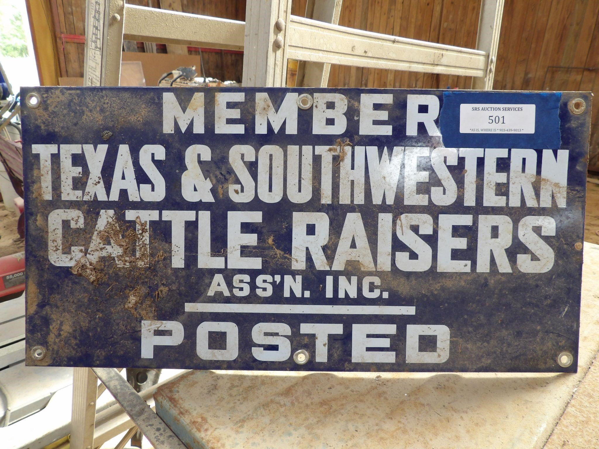 Southwestern Cattle Raisers Ass'n Sign