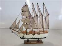 J.S.Elcano Model Ship, 12.5in X 12.5in