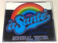 A Sante’ Mineral Water Picture, 18in X 21in