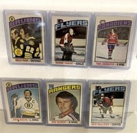 6- 1976/77 Hockey cards