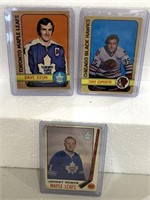 3-1970’s Low grade cards