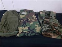 Size medium regular military pants, and medium