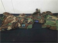 Four small military / Air Force shirts