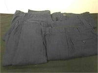 Six pairs of size 32 Military Blues