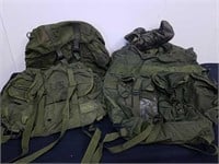 Four military soft packs