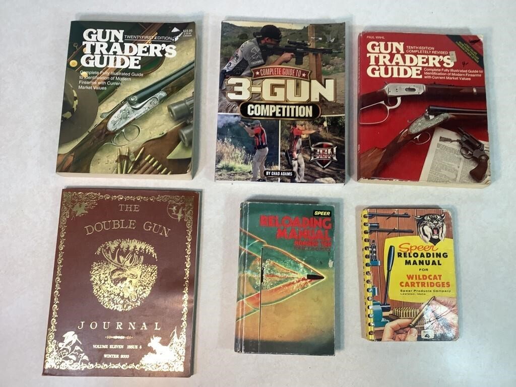 6 Shooters Books, Price Guides & Instructional
