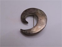 Sterling SIlver COMMA 2" Pin 18g