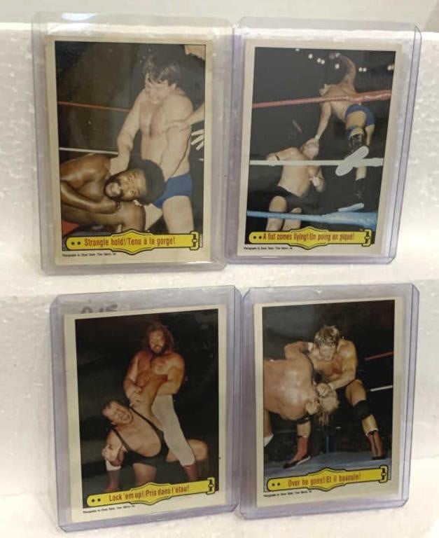 4-1985 WWF OPC CARDS