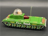 China M-956 Sparkling Fire Space Tank Tin Toy