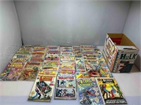 Vintage Silver Age Box Of DC Comics, Divided by