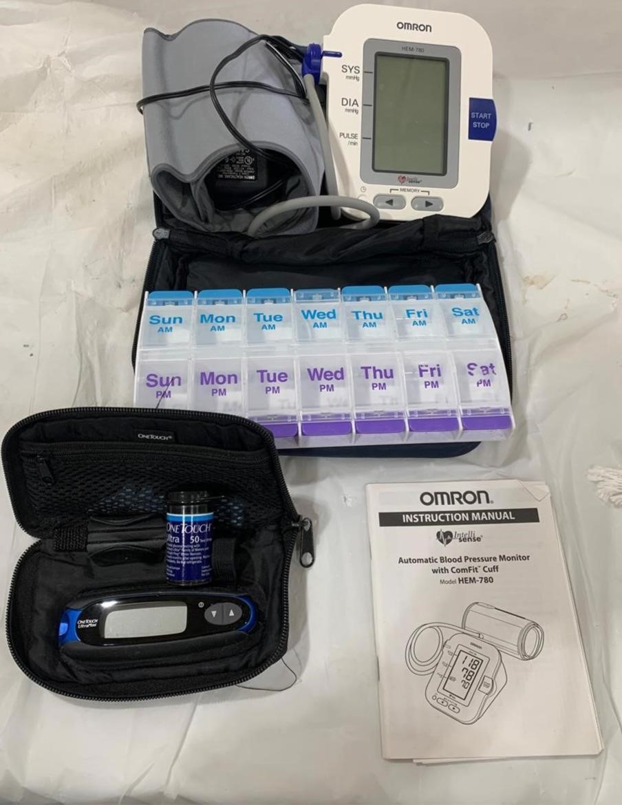 Omron Blood Pressure Cuff Kit & more