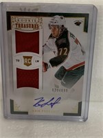 Rookie Autographed jersey card
