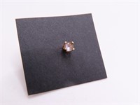 14kt Gold Diamond 1/8" Stud Earring (1) 0.15g
