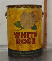 5 Gal. White Rose oil can
