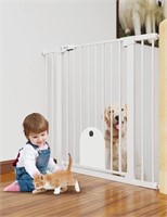 Babelio 36" Tall Auto Close Baby Gate With Small C