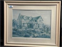 R. York Signed LE 753/2500 Lithograph on Paper.