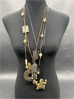 Selection of Vintage Costume Jewelry Necklaces