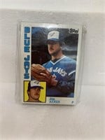 1984 Blue jays set cards